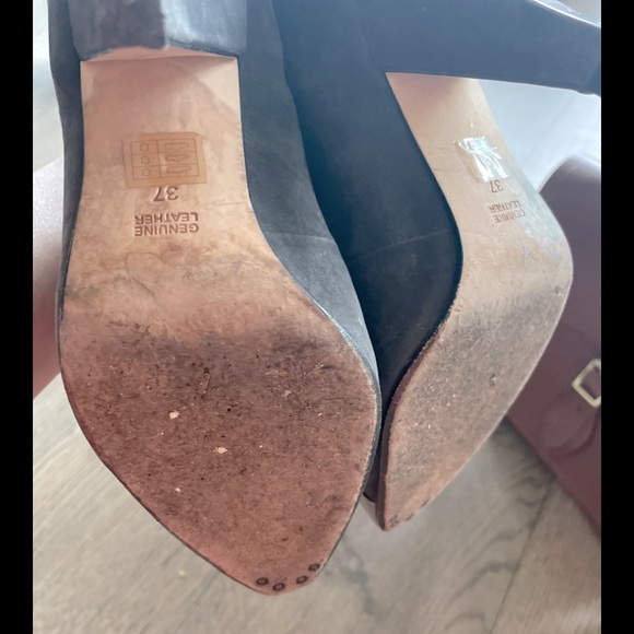 Diesel suede capped toe booties - Picture 7 of 7